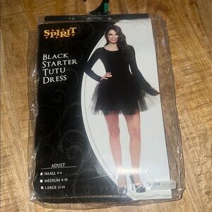 Spirit Black Starter Tutu Dress